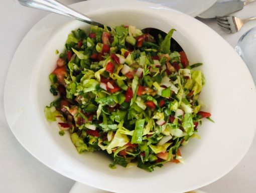 Chez Toni - Finely chopped mixed salad